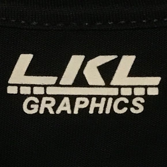 Holographic Lightning, Short Sleeve T-Shirt, Unisex, Black, Size L, NEW WITH TAG - Picture 3 of 6